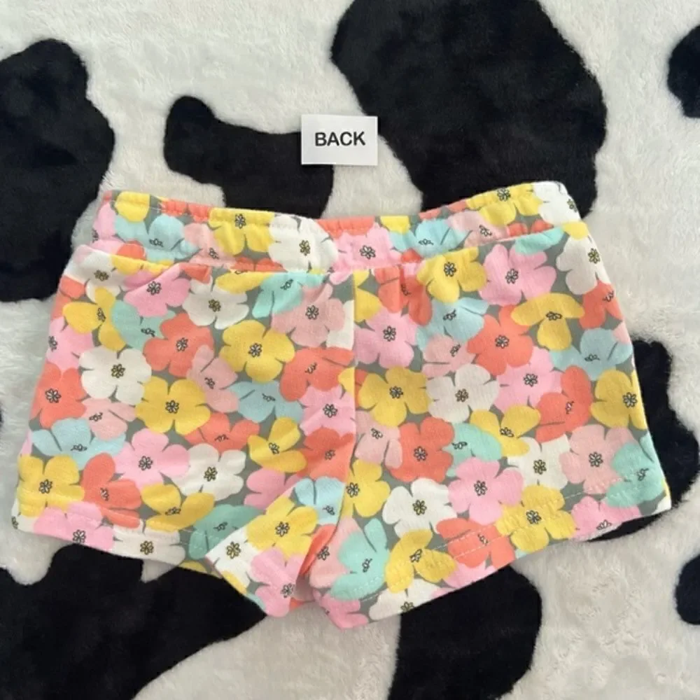 Carter's‎ Baby Floral Pull-On Shorts and Carter's Baby Pull- On Shorts Bundle